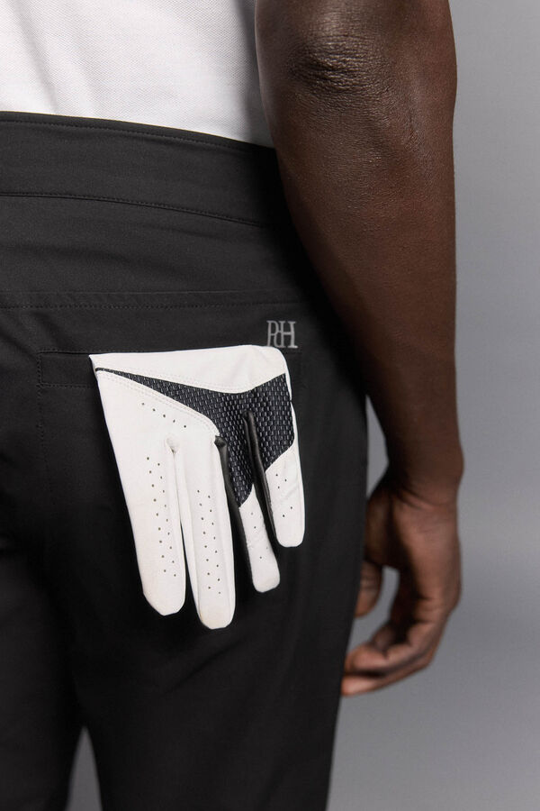 Pedro del Hierro Pantalones largos de 5 bolsillos golf Negro