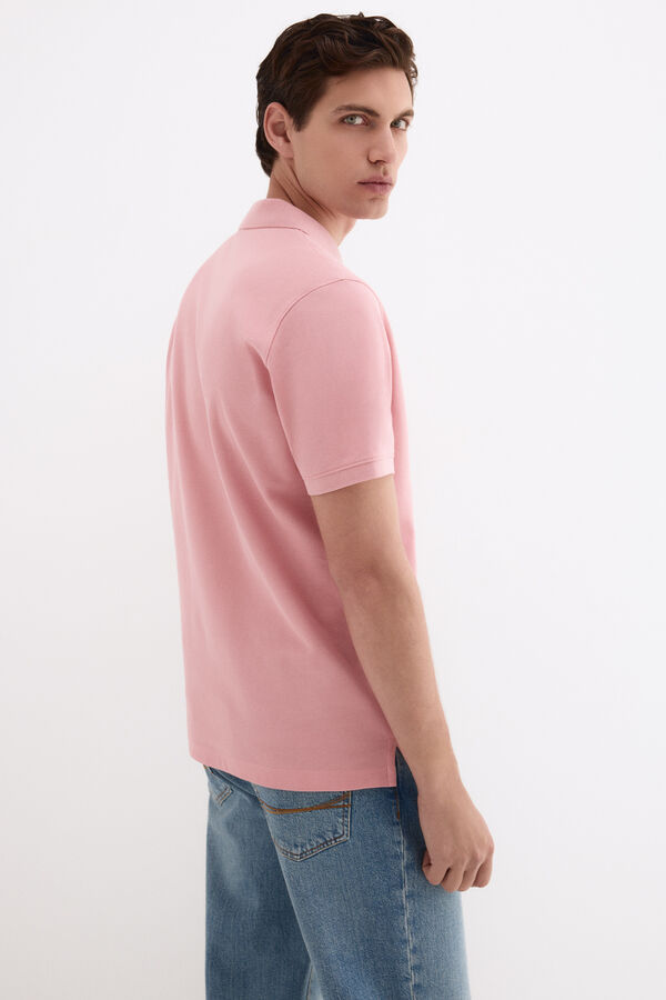 Pedro del Hierro Polo b&aacute;sico piqu&eacute; Coral