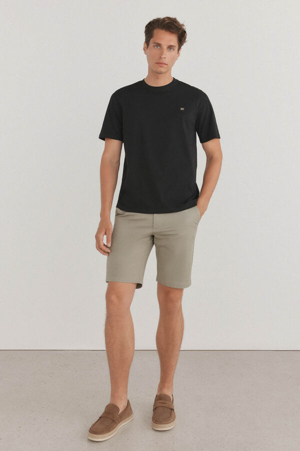 Pedro del Hierro Playera b&aacute;sica Negro