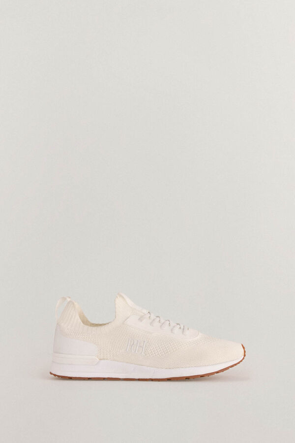 Pedro del Hierro Zapatilla textil Blanco