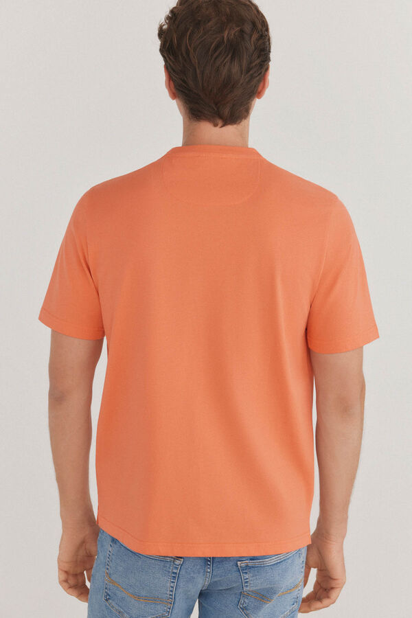 Pedro del Hierro Camiseta b&aacute;sica Naranja