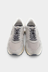 Pedro del Hierro Zapatilla piel y textil Gris