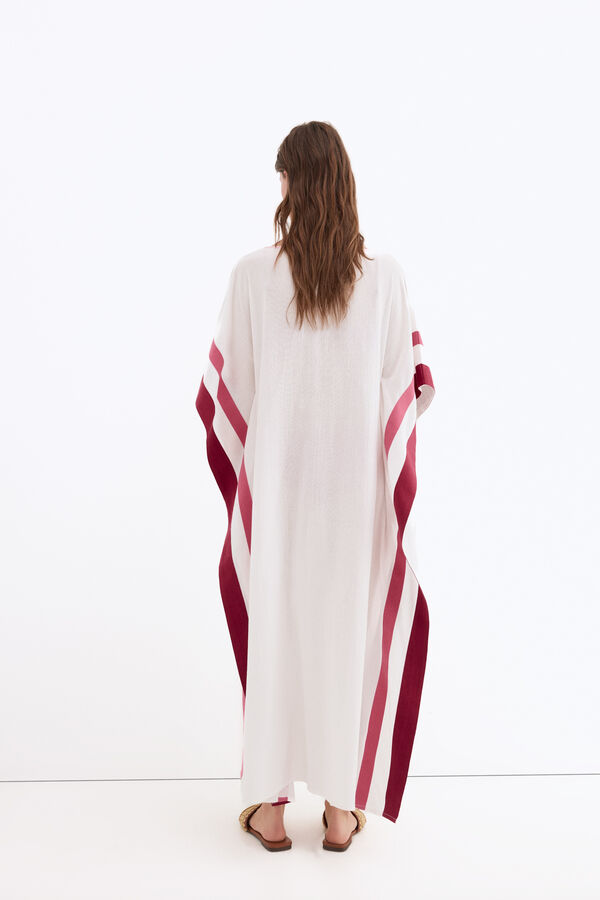 Pedro del Hierro Caft&aacute;n contraste Blanco