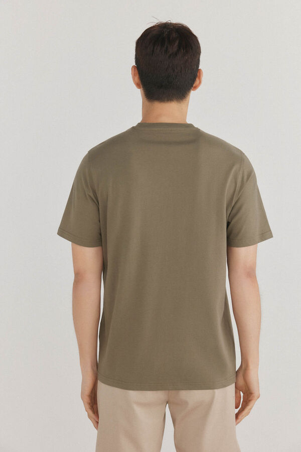 Pedro del Hierro Camiseta logo posicional Verde