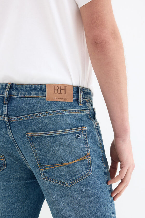 Pedro del Hierro Pantal&oacute;n vaquero premium flex slim Azul