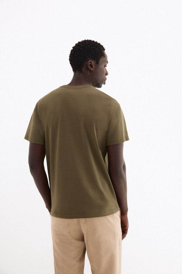 Pedro del Hierro Camiseta logo grande Verde