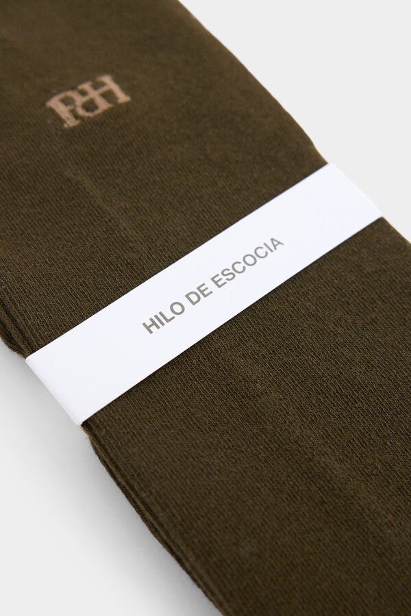 Pedro del Hierro Calcet&iacute;n liso sport Verde