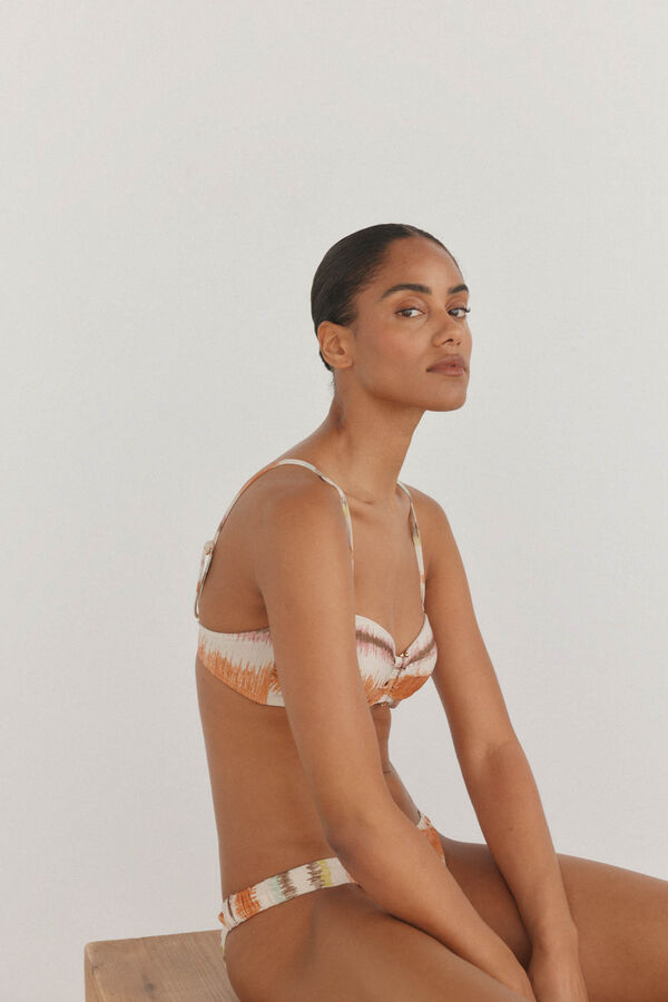 Pedro del Hierro Bikini top bandeau y panty cl&aacute;sico, tejido lurex fantas&iacute;a Varios