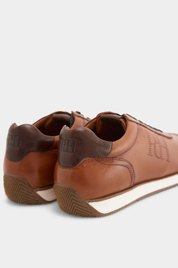 Pedro del Hierro Zapatilla icono piso goma Marr&oacute;n