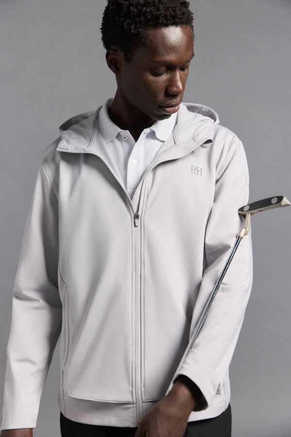 Pedro del Hierro Sudadera lisa de golf Gris