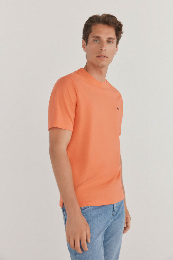 Pedro del Hierro Camiseta b&aacute;sica Naranja