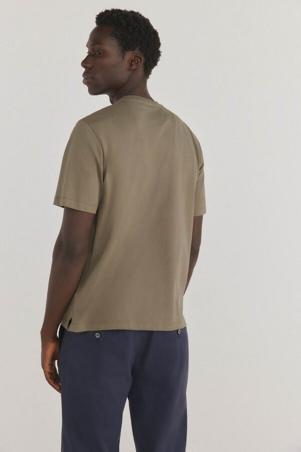 Pedro del Hierro Camiseta b&aacute;sica Verde