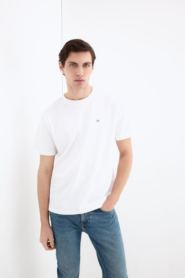 Pedro del Hierro Camiseta mercerizada Blanco