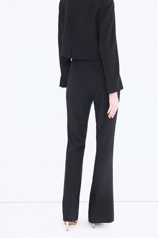 Pedro del Hierro Pantal&oacute;n flare negro Negro