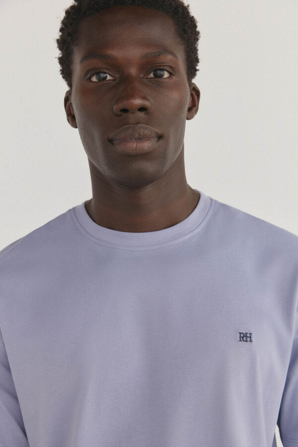 Pedro del Hierro Camiseta b&aacute;sica Morado