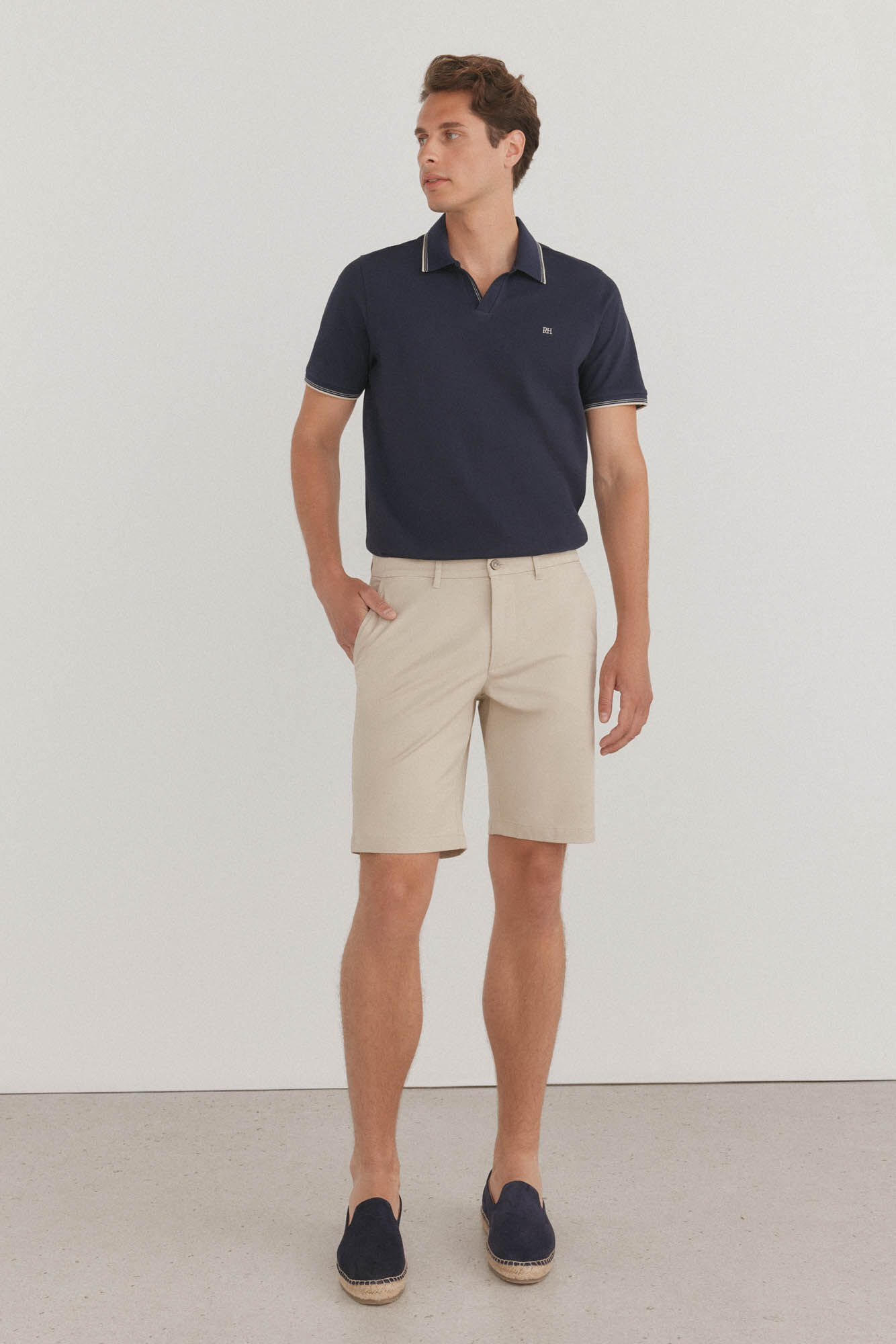 Pedro del Hierro Bermuda chino premium flex