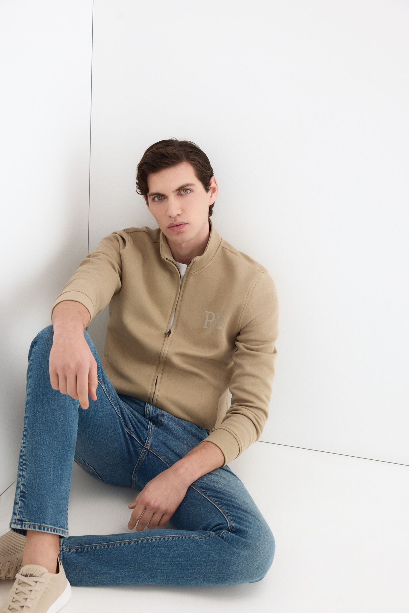 Pedro del Hierro C&aacute;rdigan tejido t&eacute;cnico