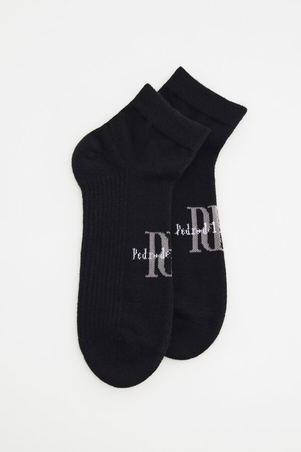 Pedro del Hierro Calcet&iacute;n tobillero Negro
