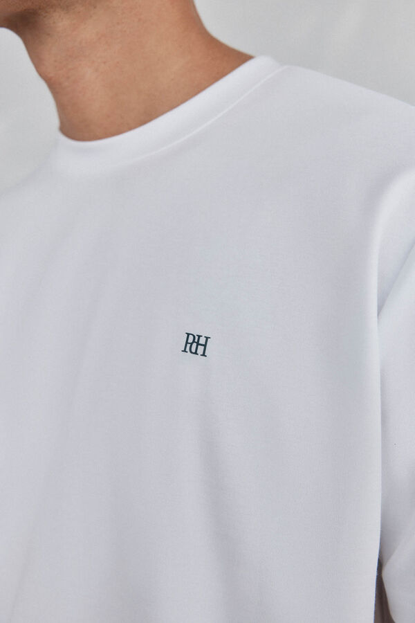 Pedro del Hierro Camiseta mercerizada Blanco
