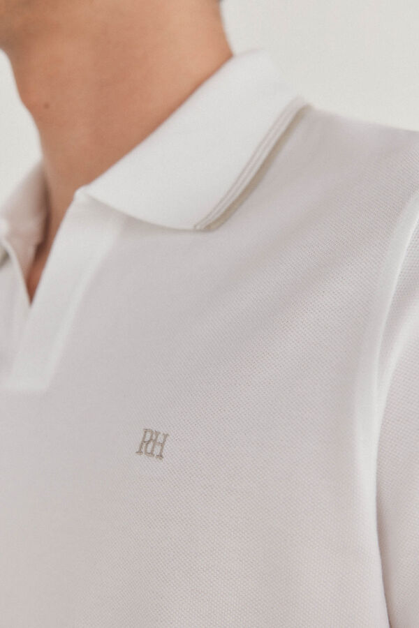 Pedro del Hierro Polo tips Blanco