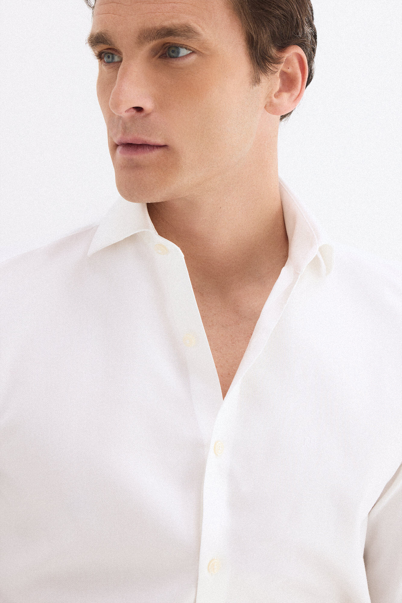 Pedro del Hierro Camisa vestir lisa non iron + antimanchas