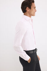 Pedro del Hierro Camisa vestir lisa non iron + antimanchas Rosa