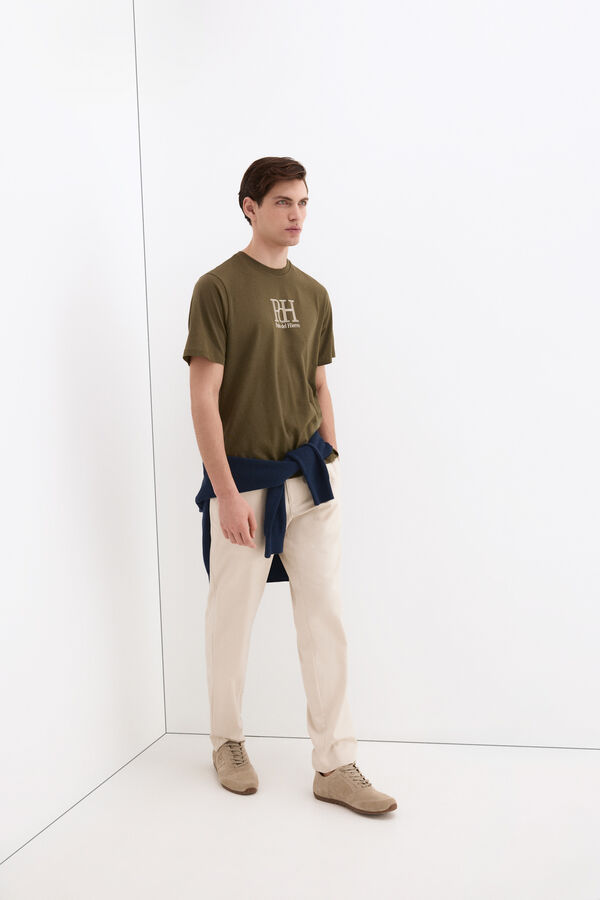 Pedro del Hierro Camiseta logo Verde