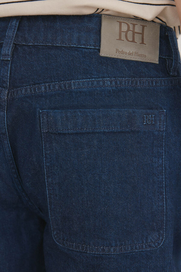 Pedro del Hierro Bermudas denim regular fit Azul