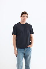 Pedro del Hierro Camiseta mercerizada Azul