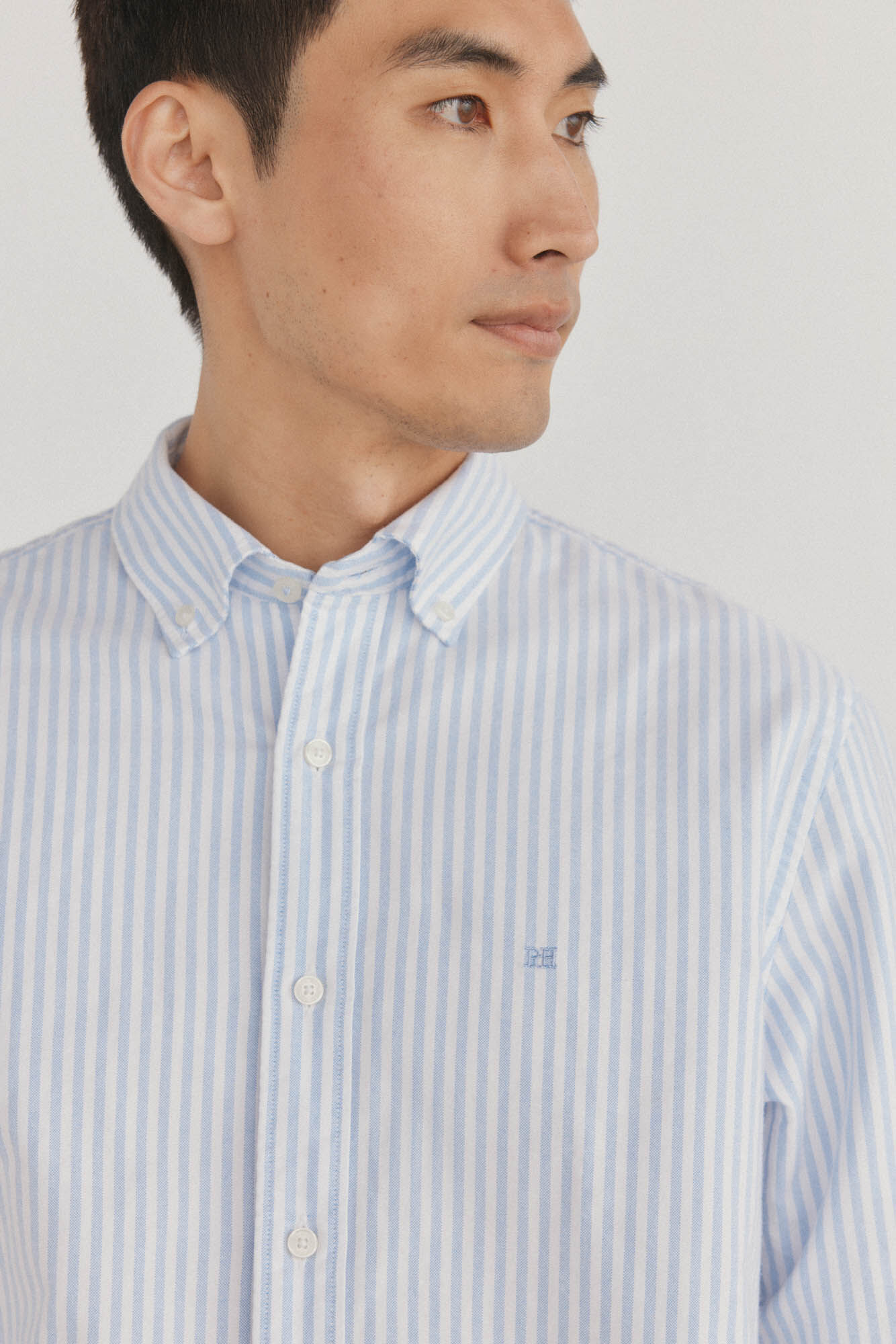 Pedro del Hierro Camisa iconic oxford raya candela