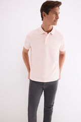Pedro del Hierro Polo b&aacute;sico piqu&eacute; Rosa