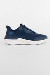 Pedro del Hierro Zapatilla textil cordones Azul