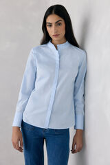 Pedro del Hierro Camisa estructurada Azul