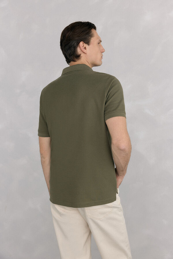 Pedro del Hierro Polo b&aacute;sico piqu&eacute; Verde