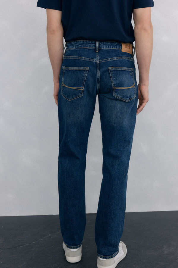 Pedro del Hierro Pantal&oacute;n vaquero regular fit Azul