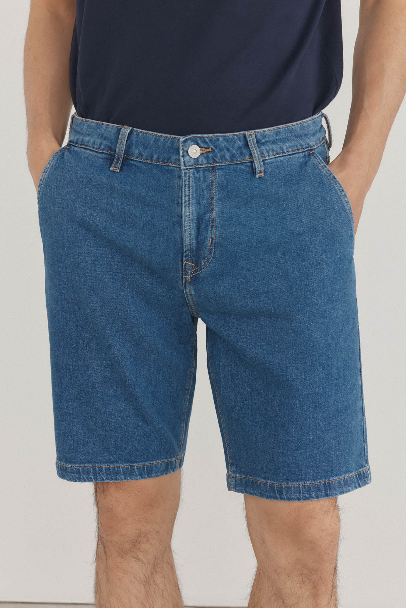 Pedro del Hierro Bermuda denim regular fit