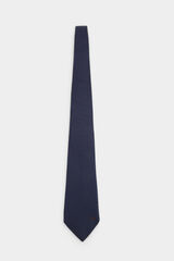 Pedro del Hierro Corbata seda natural Azul