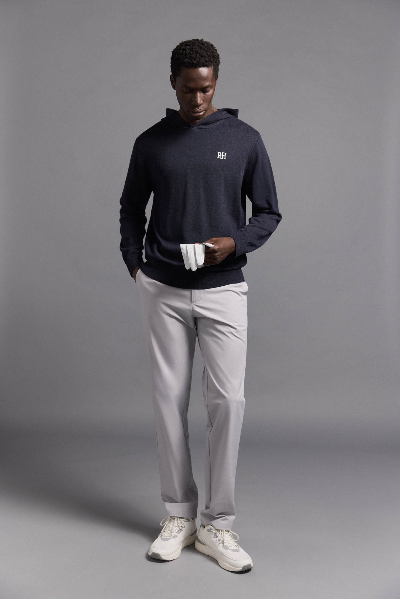 Pedro del Hierro Jersey logo con capucha golf
