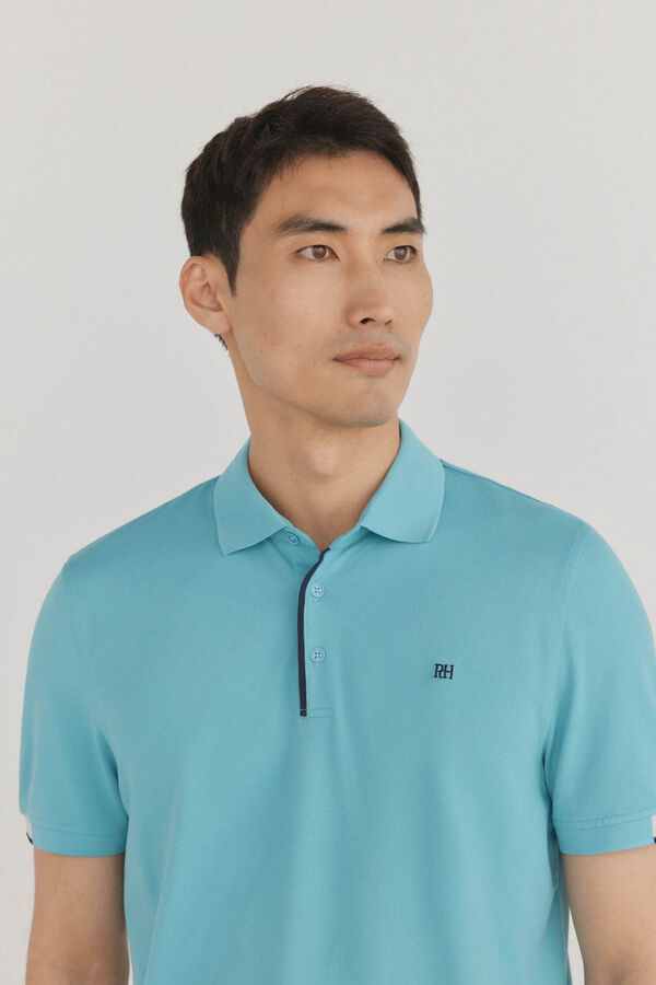 Pedro del Hierro Polo pu&ntilde;os contraste Turquesa