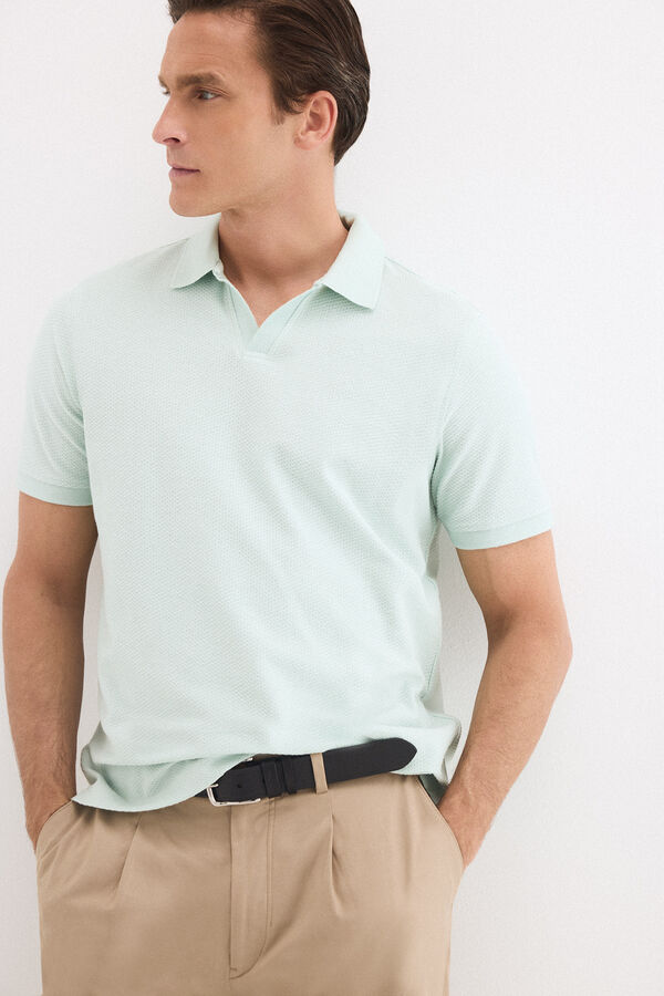 Pedro del Hierro Polo textura Verde