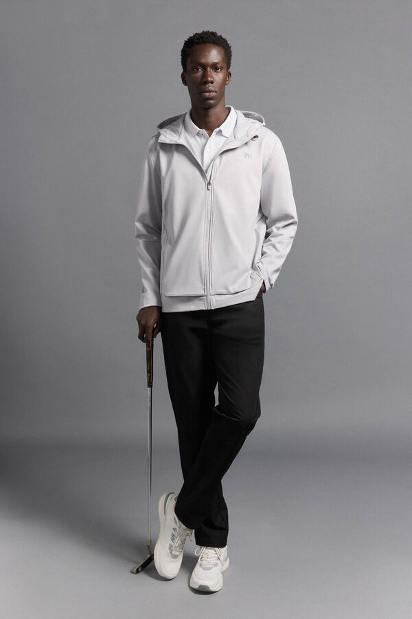 Pedro del Hierro Sudadera lisa de golf Gris