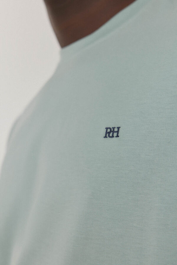 Pedro del Hierro Camiseta b&aacute;sica Azul