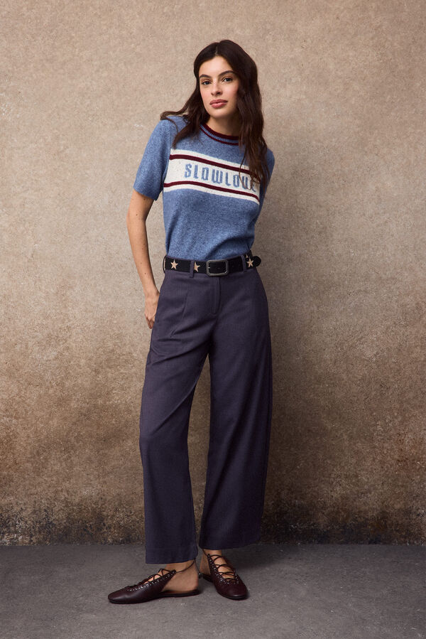 Slowlove Jersey logo SLOWLOVE Azul
