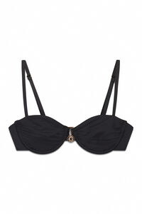 Women'secret Top de bikini balconette negro