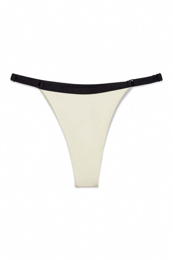 Women'secret Panty brasile&ntilde;o regulador blanca marfil