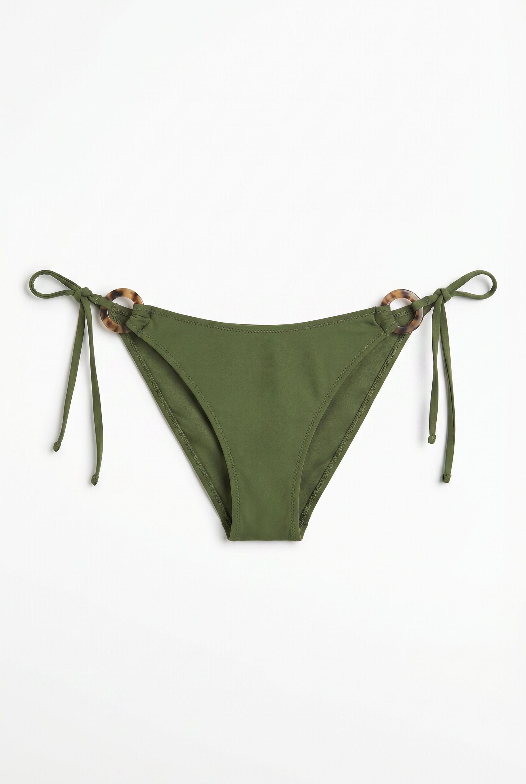 Women'secret Panty de bikini brasile&ntilde;o efecto U kaki