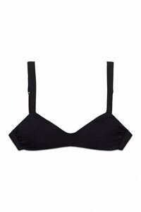 Women'secret Top bikini semi brillante negro
