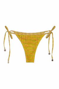 Women'secret Panty de bikini brasile&ntilde;a de crochet multicolor