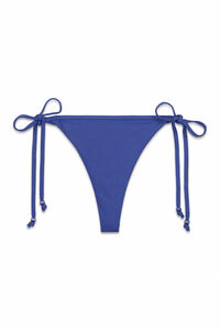 Women'secret Panty bikini tanga con tiras azul