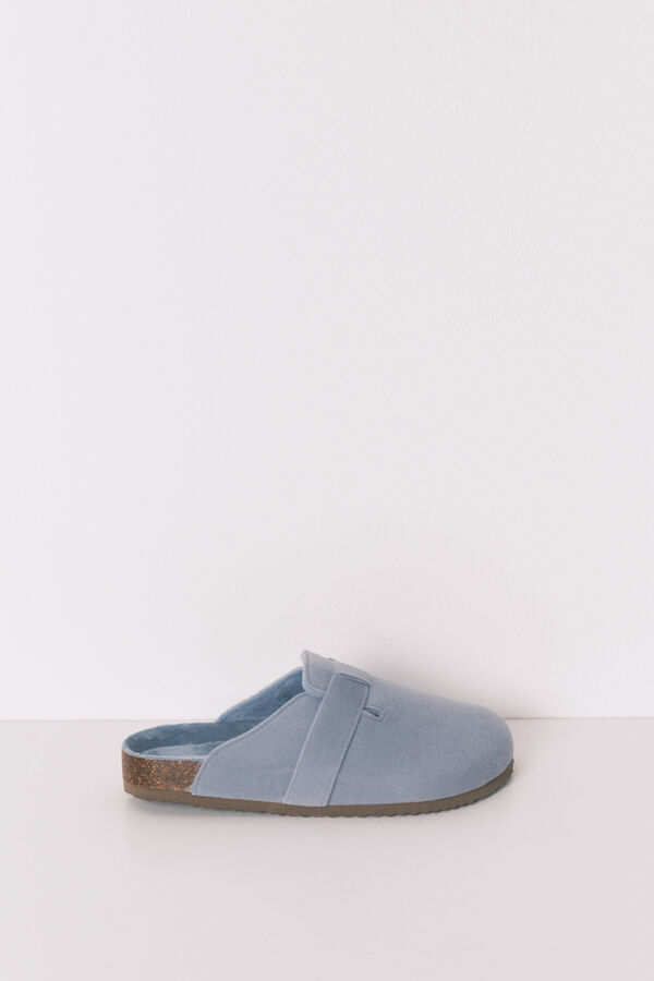 Women'secret Pantuflas org&aacute;nicas azul azul